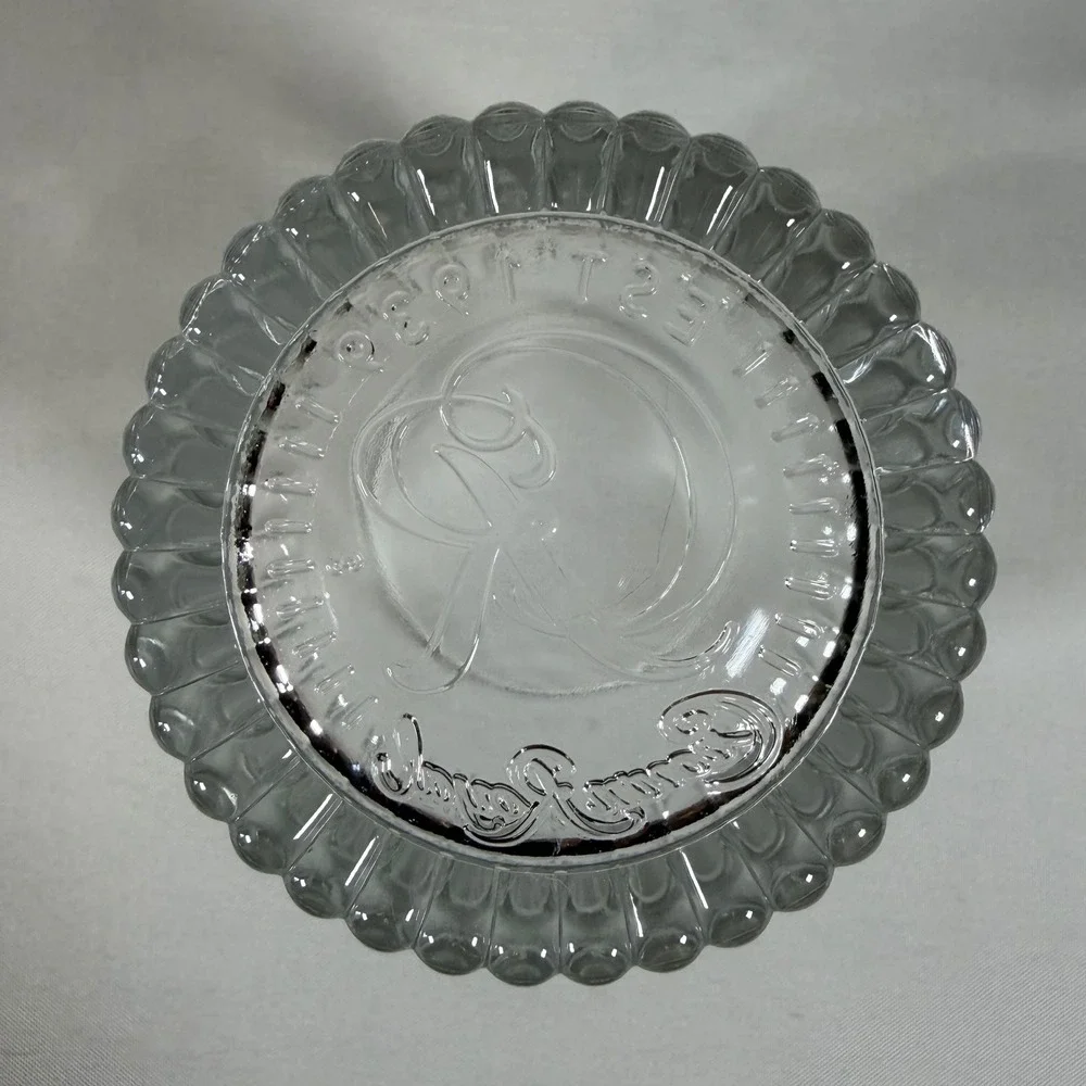 Vintage Crown Royal Whiskey Glasses Set of 5 Fluted‎ Base Lowball Rocks Tumblers